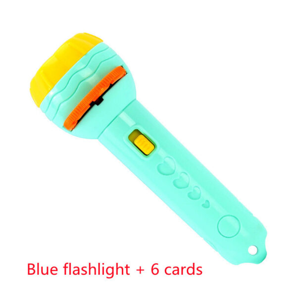Cartoon Projection Flashlight 80 Patterns Creative Children Toy