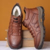 Casual Leather Shoes Outdoor Hiking Shoes