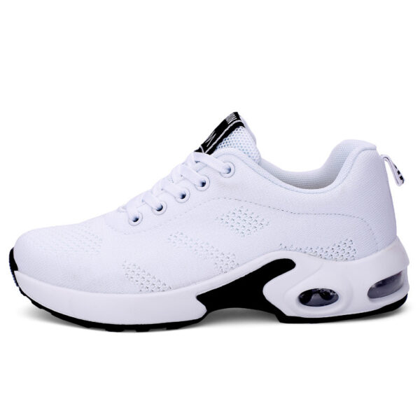 Casual Shoes Breathable Lightweight Mother Lace-up Cushioned Sneakers
