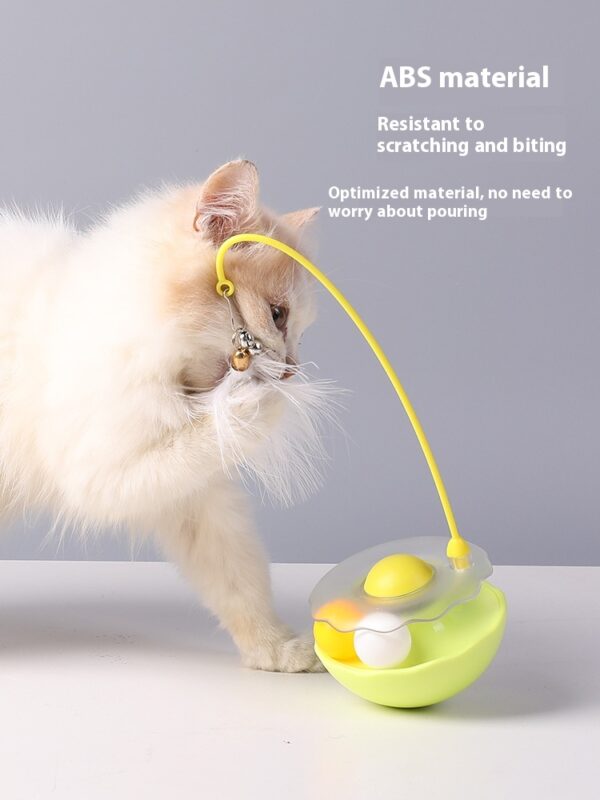 Cat Interactive Toy Funny Tumbler Kitten Exercise Catching Leaky Food