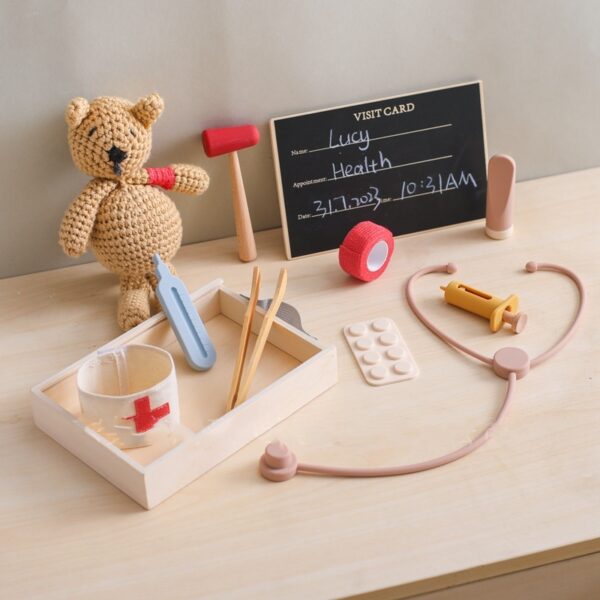 Children Play House Little Doctor Toy Stethoscope Educational Suit Children Play House Little Doctor Toy Stethoscope Educational Suit