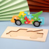 Children's Cartoon Number Animal Puzzle Children's Cartoon Number Animal Puzzle