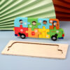 Children's Cartoon Number Animal Puzzle Children's Cartoon Number Animal Puzzle