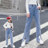 Children's Split Flared Trousers Big Kids' Skinny Stretch Children's Split Flared Trousers Big Kids' Skinny Stretch
