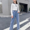 Children's Split Flared Trousers Big Kids' Skinny Stretch Children's Split Flared Trousers Big Kids' Skinny Stretch