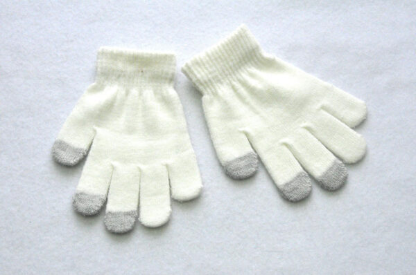 Children's Touch Screen Cold and Warm Knitted Gloves