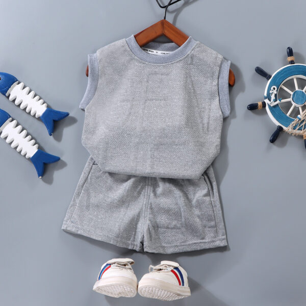 Children's Vest Suit Western Style Loose Children's Clothing Children's Vest Suit Western Style Loose Children's Clothing