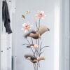Chinese Style Lotus Flower Wallpaper Self-adhesive Living Room Decor Chinese Style Lotus Flower Wallpaper Self-adhesive Living Room Decor