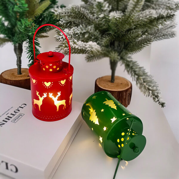 Christmas Candle Lights LED Small Lanterns Wind Electronic Candles