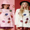 Christmas Sequins Long Sleeve Pullover Hoodie Women