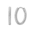 Circle Female Earrings Ear Clip Multicolor Zircon Elegant Circle Female Earrings Ear Clip Multicolor Zircon Elegant