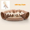 Collapsible Cat Tunnel Durable Washable Collapsible