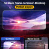 Compatible with Apple 4Pcs Full Cover Tempered Glass for 12 Pro Max