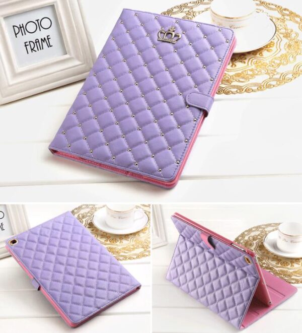 Compatible with Apple iPad Tablet Crown Case Cover Compatible with Apple iPad Tablet Crown Case Cover