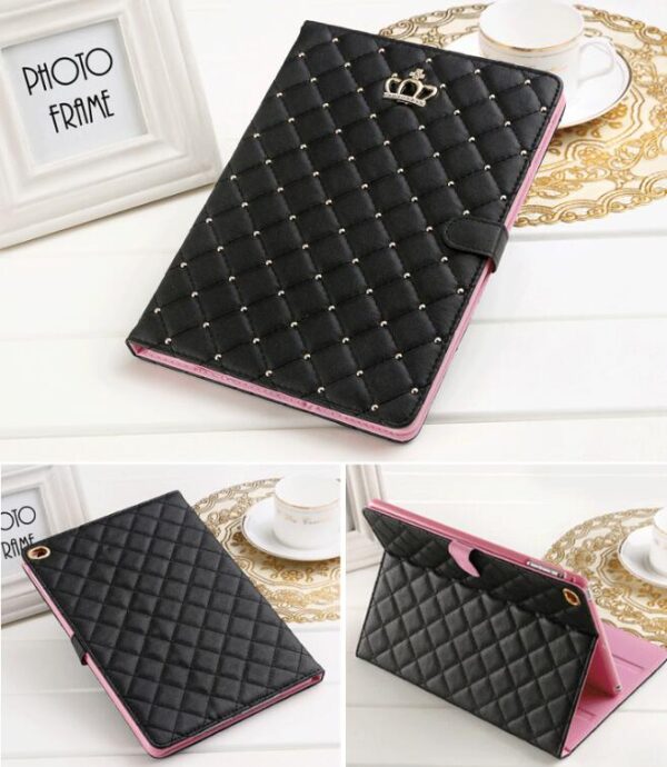 Compatible with Apple iPad Tablet Crown Case Cover Compatible with Apple iPad Tablet Crown Case Cover