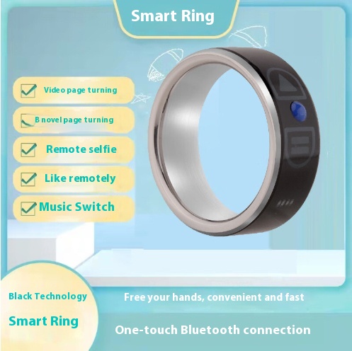 Compatible with Smart Bluetooth Ring Wearable Device