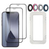 Compatible with Tempered Glass Screen Protector for 11 Pro Max 12 Mini