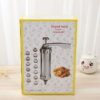 Cookie Press Gun and Icing Set Alloy Churro Maker with 10 Discs 20 4 Cookie Press Gun and Icing Set Alloy Churro Maker with 10 Discs 20 4