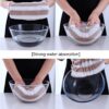 Coral Fleece Wide Striped Edge Soft Absorbent Thickening Lint-free Face Coral Fleece Wide Striped Edge Soft Absorbent Thickening Lint-free Face