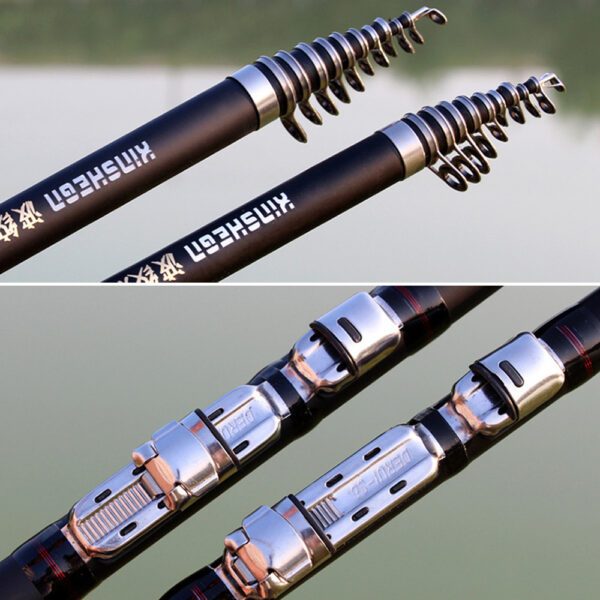Corrugated Longji Fishing Rod Rocky Light Hard Carbon Hand and Sea