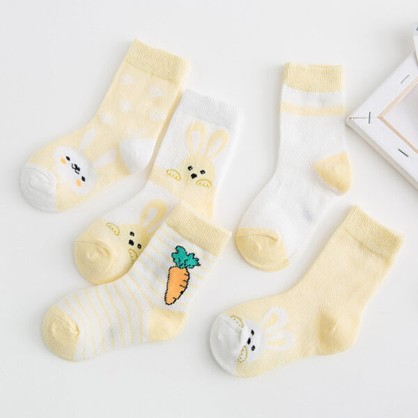 Cotton Breathable Male and Female Baby Socks Cotton Breathable Male and Female Baby Socks