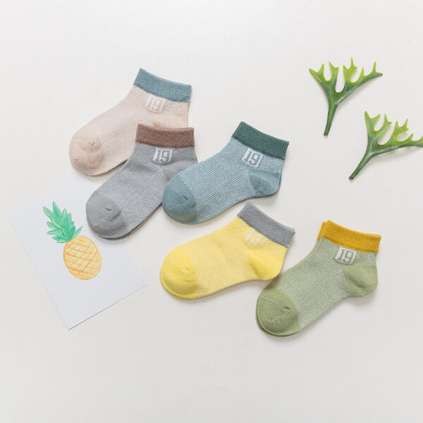 Cotton Breathable Male and Female Baby Socks Cotton Breathable Male and Female Baby Socks