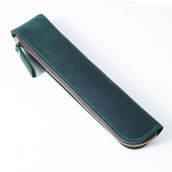 Cowhide Retro Simple Protection Storage Pencil Case Cowhide Retro Simple Protection Storage Pencil Case