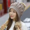 Cozy Knit Fleece-feel Beanie with Ear Flaps & Pompom Warm Winter Hat Cozy Knit Fleece-feel Beanie with Ear Flaps & Pompom Warm Winter Hat