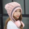 Cozy Knit Fleece-feel Beanie with Ear Flaps & Pompom Warm Winter Hat Cozy Knit Fleece-feel Beanie with Ear Flaps & Pompom Warm Winter Hat
