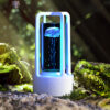 Creative 2 in 1 Audio Acrylic Crystal Lamp and Bluetooth Speaker