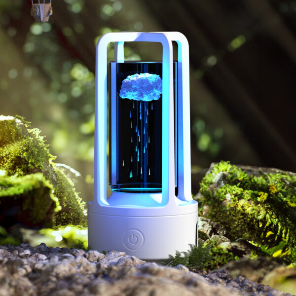 Creative 2 in 1 Audio Acrylic Crystal Lamp and Bluetooth Speaker