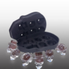 Creative 3D Skull Mold Ice Cube Tray Silicone Soap Candle Moulds Sugar Creative 3D Skull Mold Ice Cube Tray Silicone Soap Candle Moulds Sugar