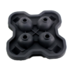 Creative 3D Skull Mold Ice Cube Tray Silicone Soap Candle Moulds Sugar Creative 3D Skull Mold Ice Cube Tray Silicone Soap Candle Moulds Sugar