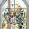 Creative Butterfly Theme Home Wall Decoration Acrylic Hanging Painting Creative Butterfly Theme Home Wall Decoration Acrylic Hanging Painting