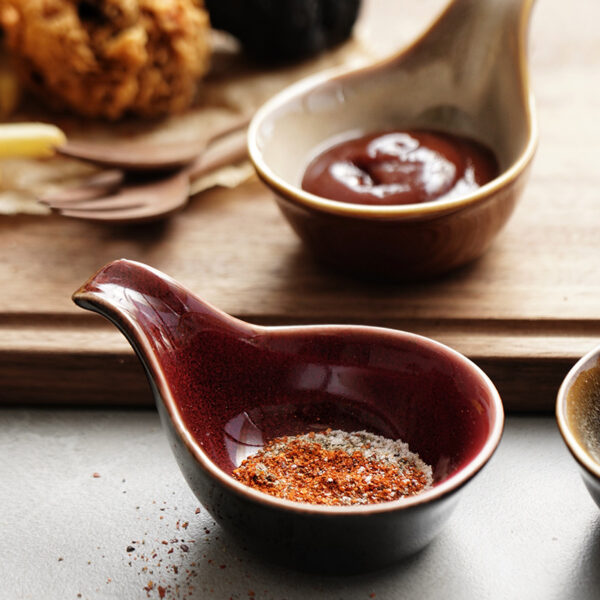 Creative Ceramic Sauce Plate Domestic Hot Pot Seasoning Creative Ceramic Sauce Plate Domestic Hot Pot Seasoning