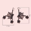 Creative Fashion Simple Niche Design Sense High-end Spider Web Earrings Creative Fashion Simple Niche Design Sense High-end Spider Web Earrings