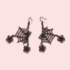 Creative Fashion Simple Niche Design Sense High-end Spider Web Earrings Creative Fashion Simple Niche Design Sense High-end Spider Web Earrings