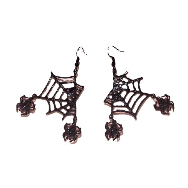 Creative Fashion Simple Niche Design Sense High-end Spider Web Earrings Creative Fashion Simple Niche Design Sense High-end Spider Web Earrings