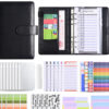 Creative Notebook Zipper Bag Macaron PU Leather Loose Spiral Creative Notebook Zipper Bag Macaron PU Leather Loose Spiral