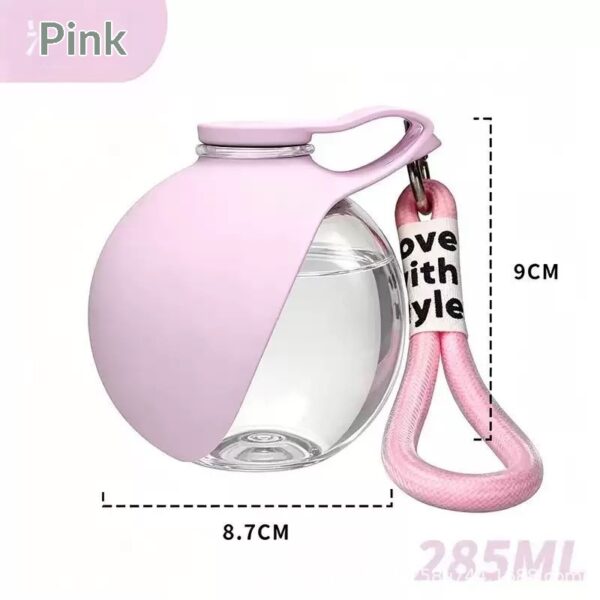 Creative Portable Outdoor Pet Stainless Steel Water Cup Small Dog