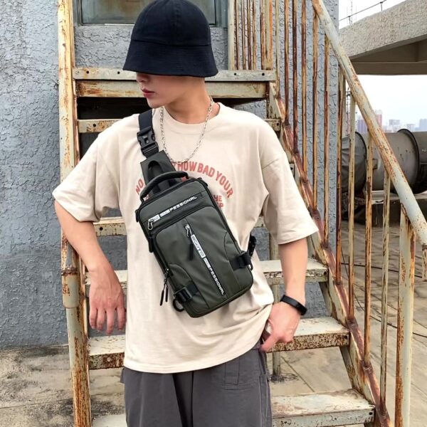 Crossbody Bags Men Multifunctional Backpack Shoulder Chest Crossbody Bags Men Multifunctional Backpack Shoulder Chest