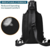 Crossbody Bags Men Multifunctional Backpack Shoulder Chest Crossbody Bags Men Multifunctional Backpack Shoulder Chest
