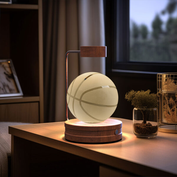 Crystal Ball Cosmic Dinosaur Indoor Night Light USB Power Warm Bedside