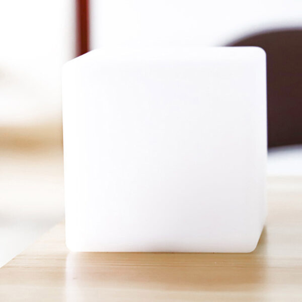 Cube Restaurant Atmosphere Table Lamp Luminous Square Decorative