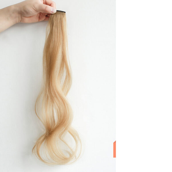 Curly Hair Hanging Ears Extension Highlighting Long Popular Color Wig