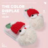 Cute Christmas Santa Claus Home Slippers Winter Warm Indoor Non-slip