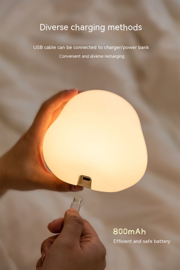 Cute Duck LED Night Lamp Cartoon Silicone USB Rechargeable Sleeping Cute Duck LED Night Lamp Cartoon Silicone USB Rechargeable Sleeping