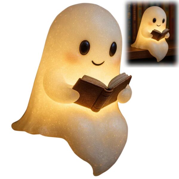 Cute LED Ghost Night Light Children's Nightlight Gift Bedside Sleep