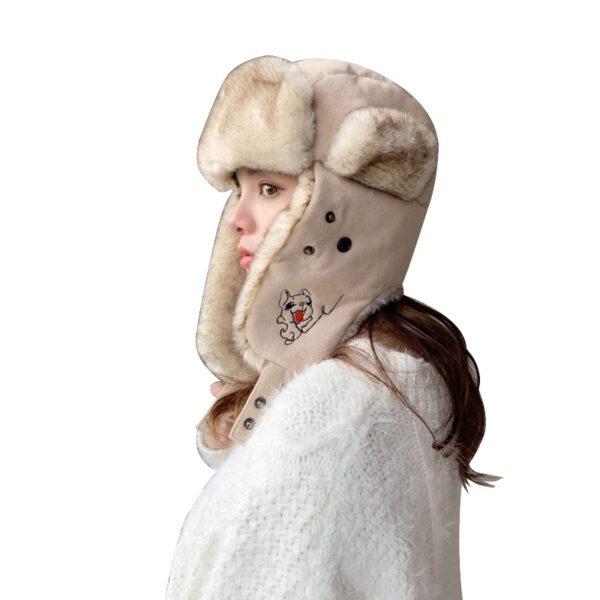 Cute Puppy Lei Feng Cartoon Outdoor Ski Hat Cute Puppy Lei Feng Cartoon Outdoor Ski Hat