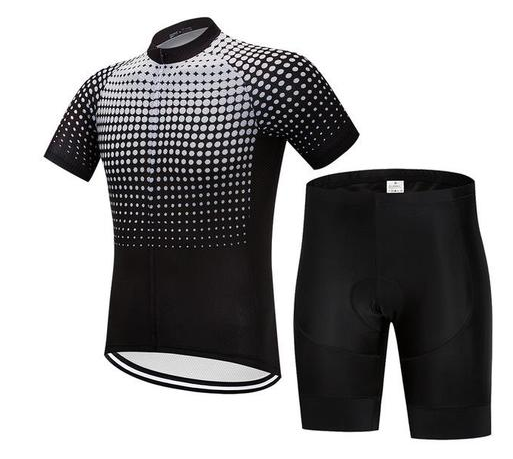 Cycling Set - Whitedots